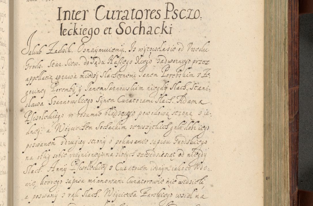 Zdjęcie nr 1058 dla obiektu archiwalnego: Volumen IV. Acta saecularia episcopatus Cracoviensis annorum 1636 - 1641, tum et aliquot mensium secundi sub tempus R. D. Jacobi Zadzik, episcopi Cracoviensis, ducis Severiae conscripta