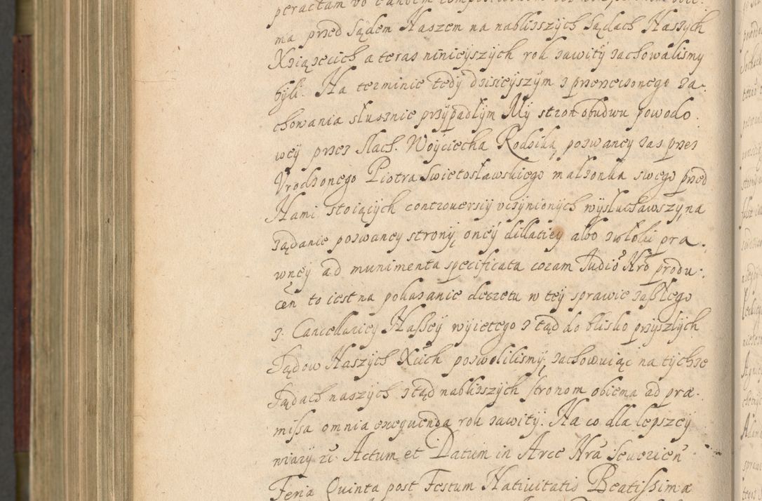 Zdjęcie nr 1047 dla obiektu archiwalnego: Volumen IV. Acta saecularia episcopatus Cracoviensis annorum 1636 - 1641, tum et aliquot mensium secundi sub tempus R. D. Jacobi Zadzik, episcopi Cracoviensis, ducis Severiae conscripta
