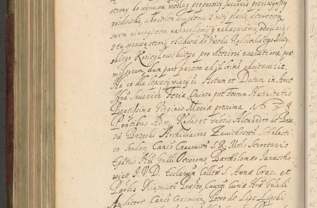 Zdjęcie nr 1043 dla obiektu archiwalnego: Volumen IV. Acta saecularia episcopatus Cracoviensis annorum 1636 - 1641, tum et aliquot mensium secundi sub tempus R. D. Jacobi Zadzik, episcopi Cracoviensis, ducis Severiae conscripta