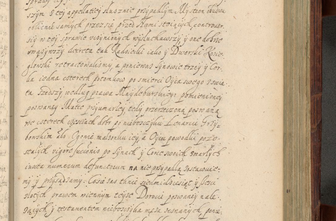 Zdjęcie nr 1042 dla obiektu archiwalnego: Volumen IV. Acta saecularia episcopatus Cracoviensis annorum 1636 - 1641, tum et aliquot mensium secundi sub tempus R. D. Jacobi Zadzik, episcopi Cracoviensis, ducis Severiae conscripta