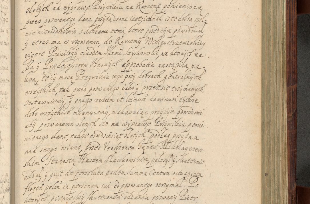 Zdjęcie nr 1036 dla obiektu archiwalnego: Volumen IV. Acta saecularia episcopatus Cracoviensis annorum 1636 - 1641, tum et aliquot mensium secundi sub tempus R. D. Jacobi Zadzik, episcopi Cracoviensis, ducis Severiae conscripta