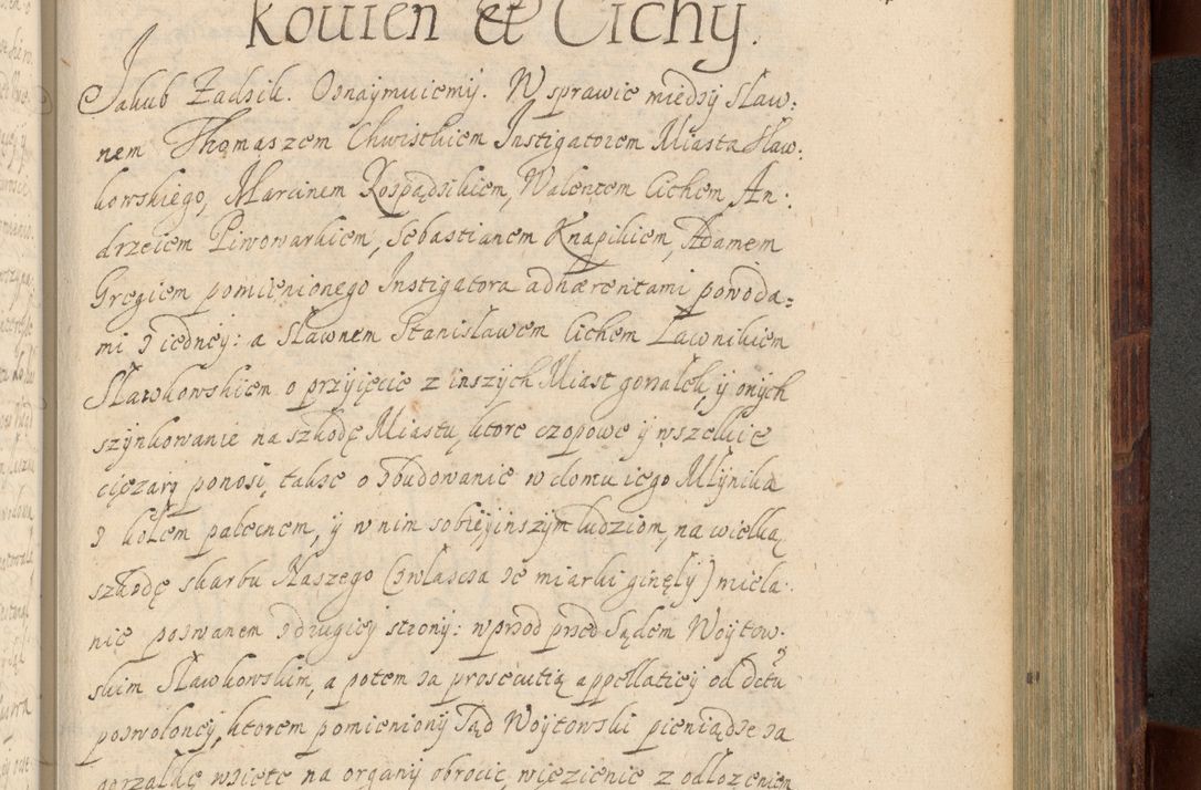 Zdjęcie nr 1034 dla obiektu archiwalnego: Volumen IV. Acta saecularia episcopatus Cracoviensis annorum 1636 - 1641, tum et aliquot mensium secundi sub tempus R. D. Jacobi Zadzik, episcopi Cracoviensis, ducis Severiae conscripta