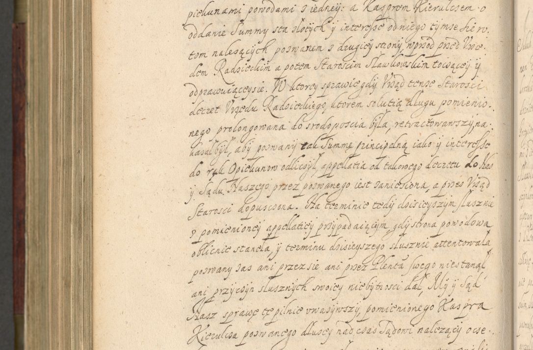 Zdjęcie nr 1033 dla obiektu archiwalnego: Volumen IV. Acta saecularia episcopatus Cracoviensis annorum 1636 - 1641, tum et aliquot mensium secundi sub tempus R. D. Jacobi Zadzik, episcopi Cracoviensis, ducis Severiae conscripta