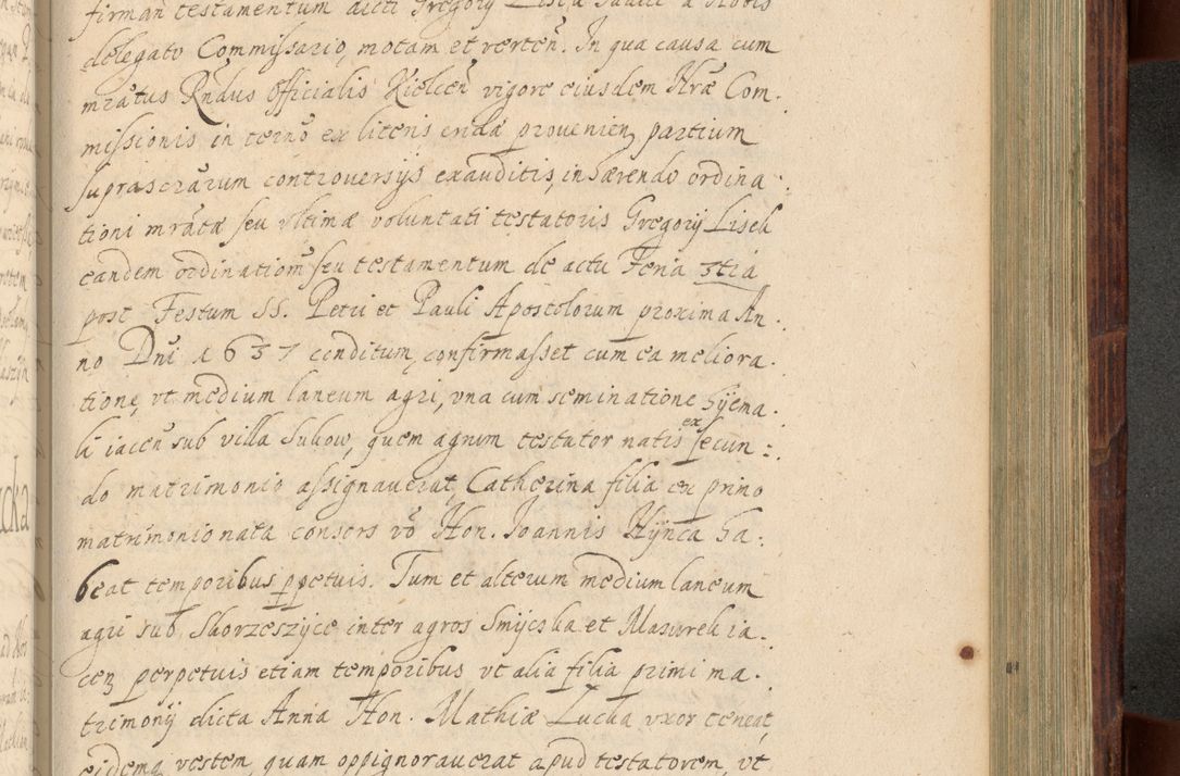 Zdjęcie nr 1026 dla obiektu archiwalnego: Volumen IV. Acta saecularia episcopatus Cracoviensis annorum 1636 - 1641, tum et aliquot mensium secundi sub tempus R. D. Jacobi Zadzik, episcopi Cracoviensis, ducis Severiae conscripta