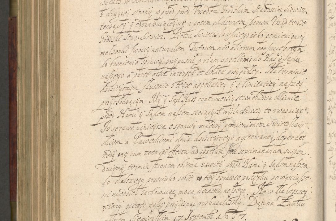 Zdjęcie nr 1001 dla obiektu archiwalnego: Volumen IV. Acta saecularia episcopatus Cracoviensis annorum 1636 - 1641, tum et aliquot mensium secundi sub tempus R. D. Jacobi Zadzik, episcopi Cracoviensis, ducis Severiae conscripta