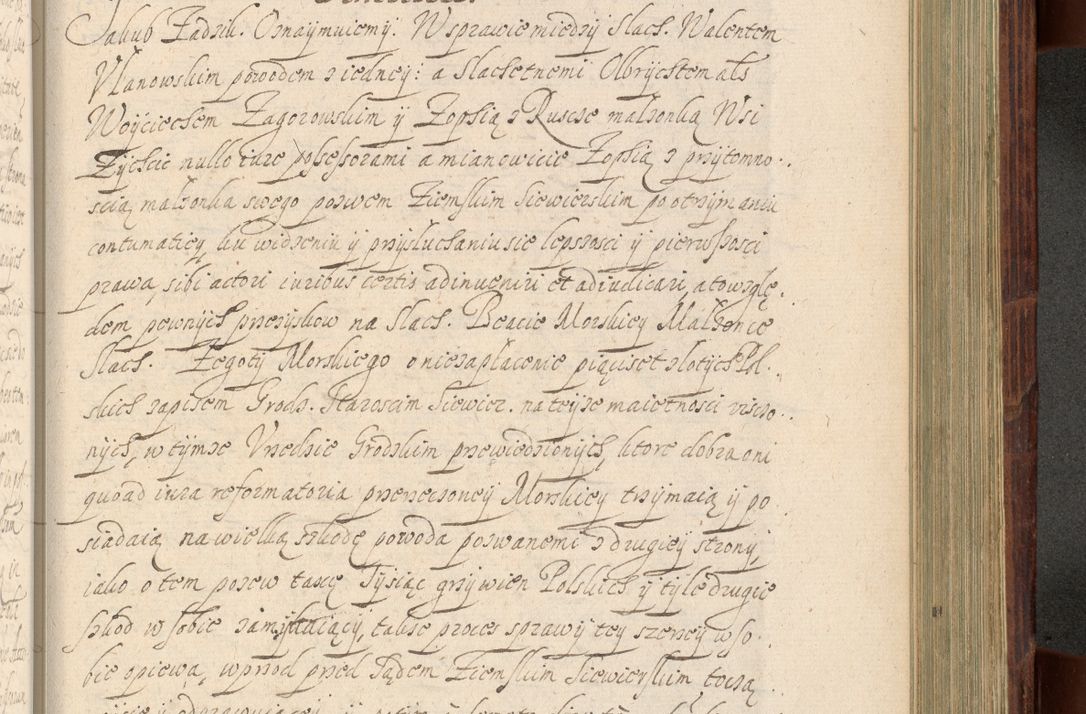 Zdjęcie nr 992 dla obiektu archiwalnego: Volumen IV. Acta saecularia episcopatus Cracoviensis annorum 1636 - 1641, tum et aliquot mensium secundi sub tempus R. D. Jacobi Zadzik, episcopi Cracoviensis, ducis Severiae conscripta