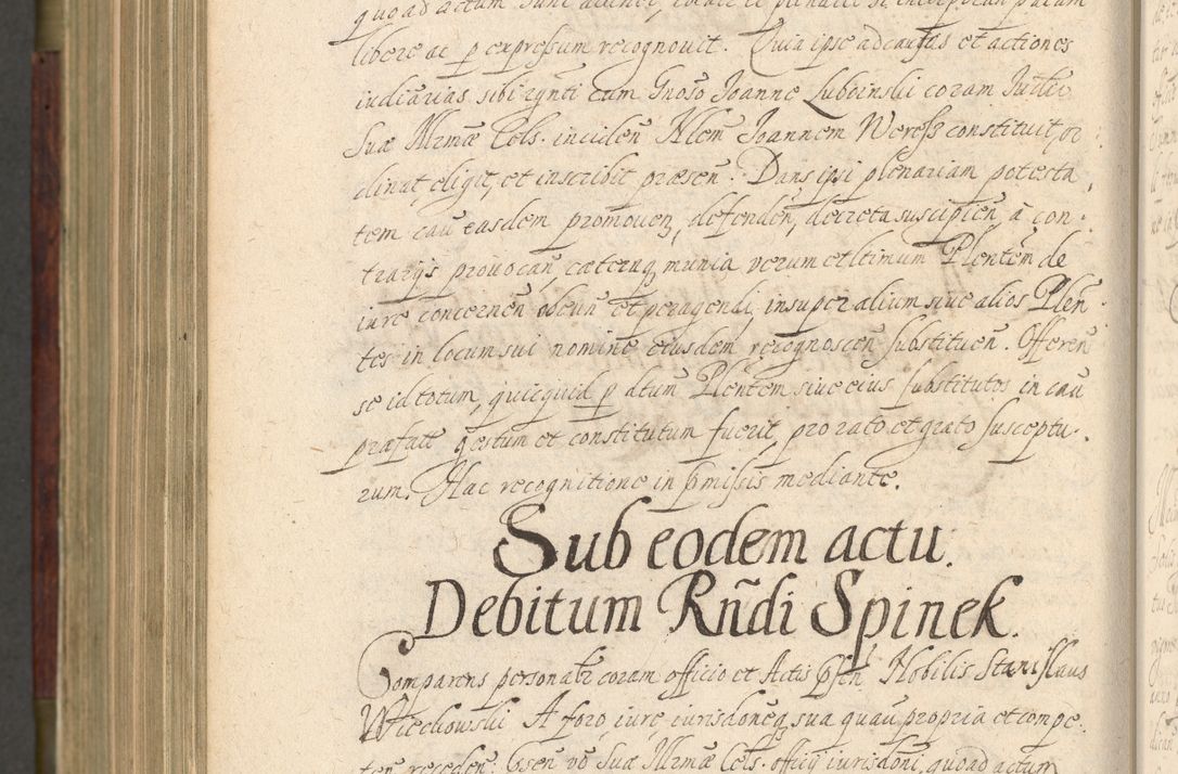 Zdjęcie nr 985 dla obiektu archiwalnego: Volumen IV. Acta saecularia episcopatus Cracoviensis annorum 1636 - 1641, tum et aliquot mensium secundi sub tempus R. D. Jacobi Zadzik, episcopi Cracoviensis, ducis Severiae conscripta