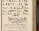 Zdjęcie nr 980 dla obiektu archiwalnego: Volumen IV. Acta saecularia episcopatus Cracoviensis annorum 1636 - 1641, tum et aliquot mensium secundi sub tempus R. D. Jacobi Zadzik, episcopi Cracoviensis, ducis Severiae conscripta