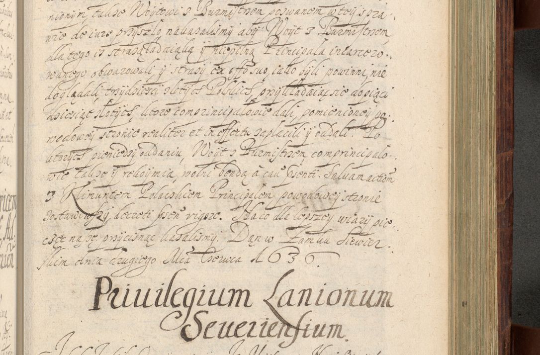 Zdjęcie nr 972 dla obiektu archiwalnego: Volumen IV. Acta saecularia episcopatus Cracoviensis annorum 1636 - 1641, tum et aliquot mensium secundi sub tempus R. D. Jacobi Zadzik, episcopi Cracoviensis, ducis Severiae conscripta