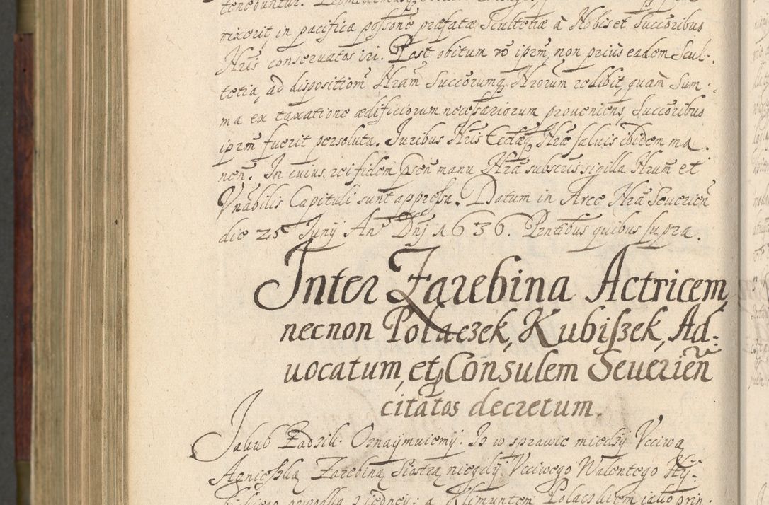 Zdjęcie nr 971 dla obiektu archiwalnego: Volumen IV. Acta saecularia episcopatus Cracoviensis annorum 1636 - 1641, tum et aliquot mensium secundi sub tempus R. D. Jacobi Zadzik, episcopi Cracoviensis, ducis Severiae conscripta