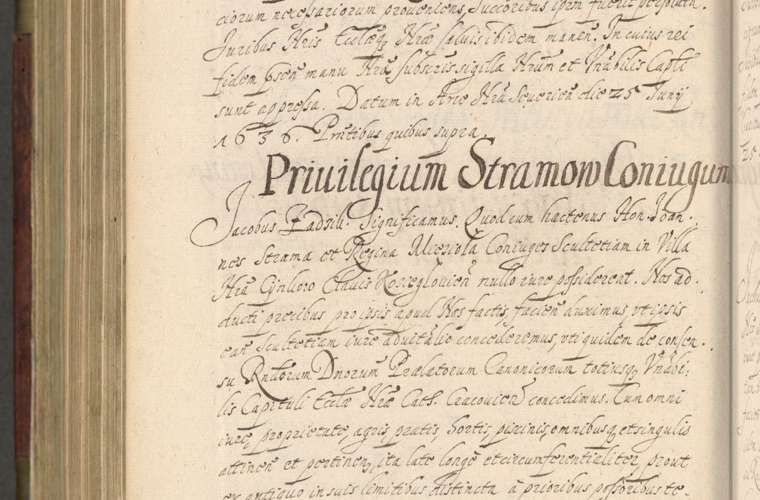 Zdjęcie nr 967 dla obiektu archiwalnego: Volumen IV. Acta saecularia episcopatus Cracoviensis annorum 1636 - 1641, tum et aliquot mensium secundi sub tempus R. D. Jacobi Zadzik, episcopi Cracoviensis, ducis Severiae conscripta