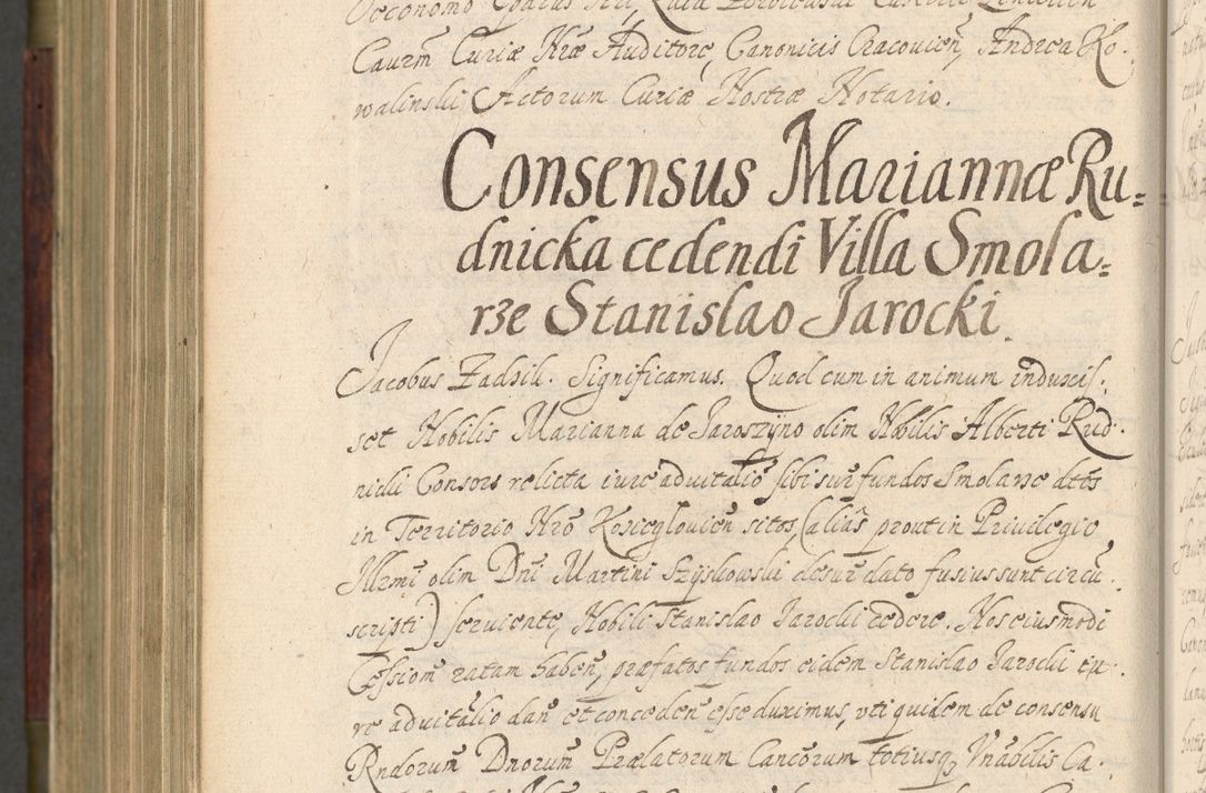 Zdjęcie nr 965 dla obiektu archiwalnego: Volumen IV. Acta saecularia episcopatus Cracoviensis annorum 1636 - 1641, tum et aliquot mensium secundi sub tempus R. D. Jacobi Zadzik, episcopi Cracoviensis, ducis Severiae conscripta