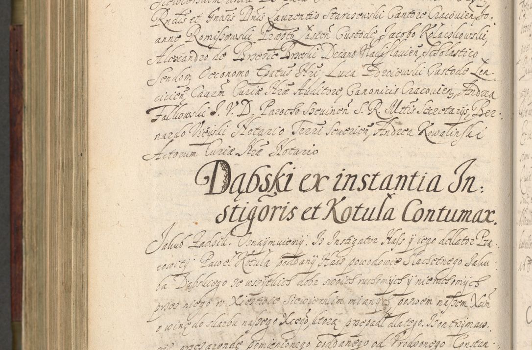 Zdjęcie nr 961 dla obiektu archiwalnego: Volumen IV. Acta saecularia episcopatus Cracoviensis annorum 1636 - 1641, tum et aliquot mensium secundi sub tempus R. D. Jacobi Zadzik, episcopi Cracoviensis, ducis Severiae conscripta