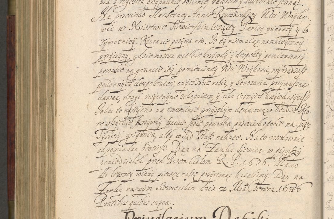 Zdjęcie nr 957 dla obiektu archiwalnego: Volumen IV. Acta saecularia episcopatus Cracoviensis annorum 1636 - 1641, tum et aliquot mensium secundi sub tempus R. D. Jacobi Zadzik, episcopi Cracoviensis, ducis Severiae conscripta
