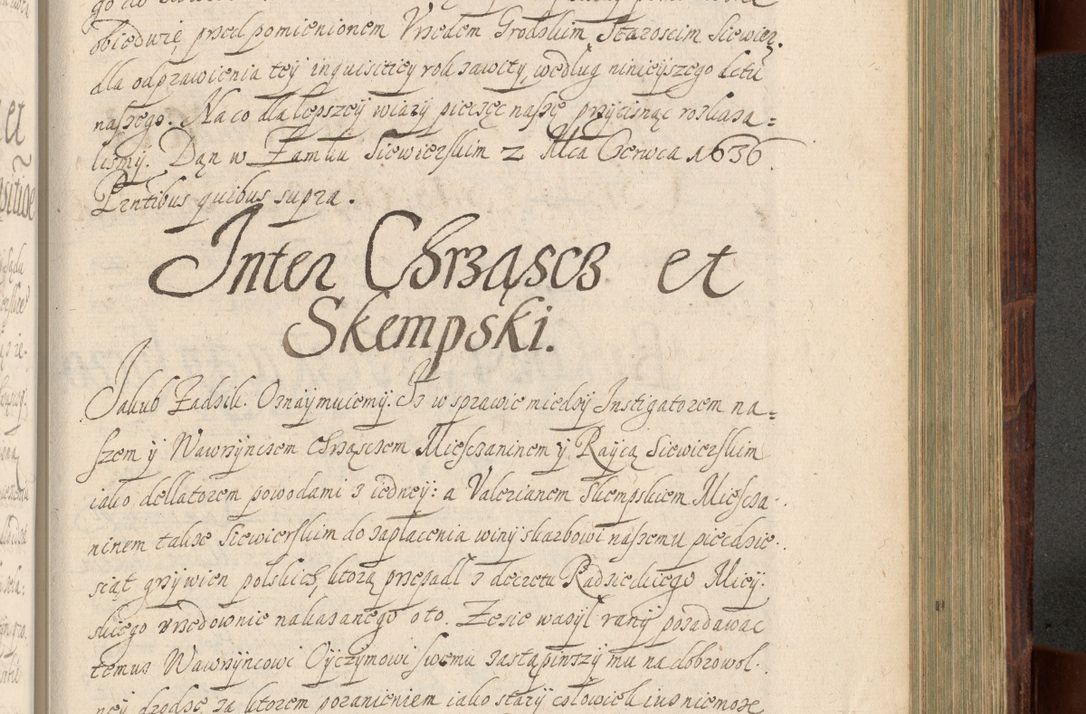 Zdjęcie nr 954 dla obiektu archiwalnego: Volumen IV. Acta saecularia episcopatus Cracoviensis annorum 1636 - 1641, tum et aliquot mensium secundi sub tempus R. D. Jacobi Zadzik, episcopi Cracoviensis, ducis Severiae conscripta