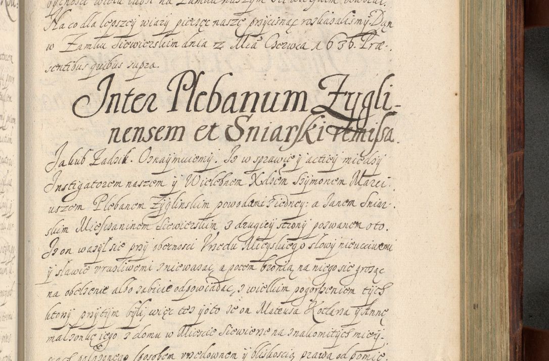 Zdjęcie nr 952 dla obiektu archiwalnego: Volumen IV. Acta saecularia episcopatus Cracoviensis annorum 1636 - 1641, tum et aliquot mensium secundi sub tempus R. D. Jacobi Zadzik, episcopi Cracoviensis, ducis Severiae conscripta