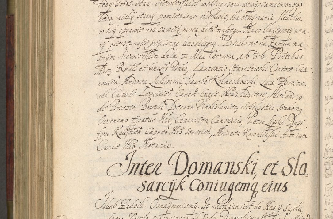 Zdjęcie nr 947 dla obiektu archiwalnego: Volumen IV. Acta saecularia episcopatus Cracoviensis annorum 1636 - 1641, tum et aliquot mensium secundi sub tempus R. D. Jacobi Zadzik, episcopi Cracoviensis, ducis Severiae conscripta