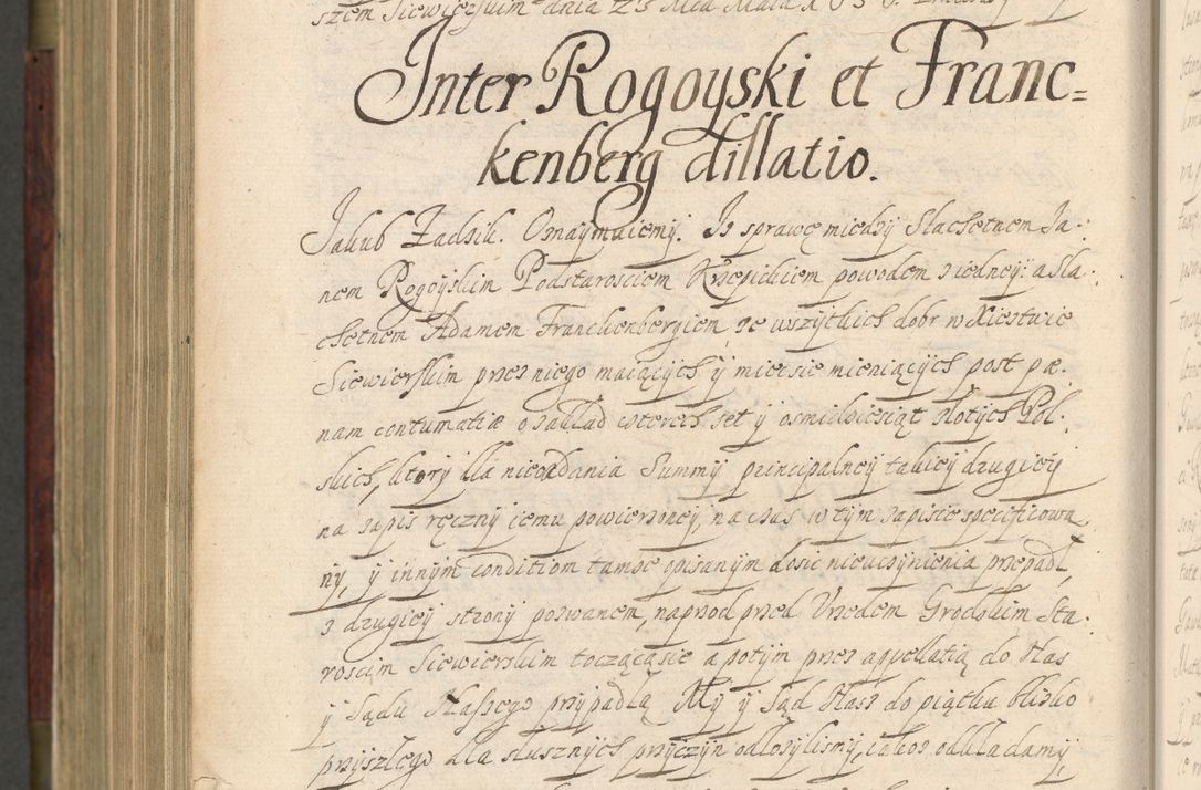 Zdjęcie nr 937 dla obiektu archiwalnego: Volumen IV. Acta saecularia episcopatus Cracoviensis annorum 1636 - 1641, tum et aliquot mensium secundi sub tempus R. D. Jacobi Zadzik, episcopi Cracoviensis, ducis Severiae conscripta