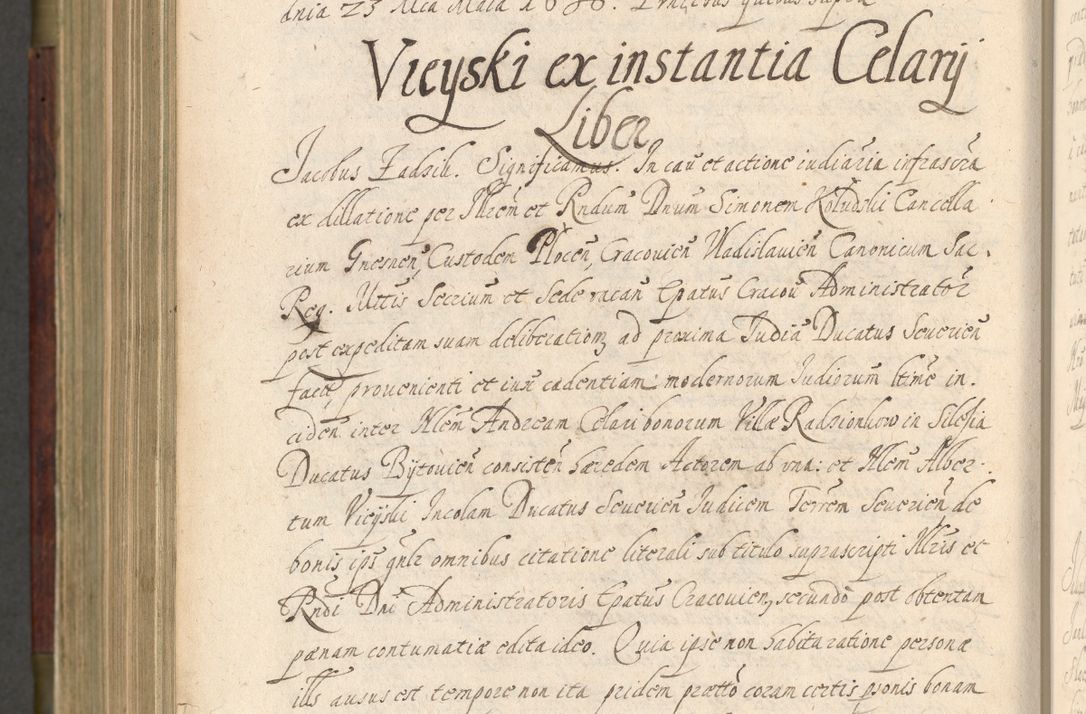Zdjęcie nr 925 dla obiektu archiwalnego: Volumen IV. Acta saecularia episcopatus Cracoviensis annorum 1636 - 1641, tum et aliquot mensium secundi sub tempus R. D. Jacobi Zadzik, episcopi Cracoviensis, ducis Severiae conscripta