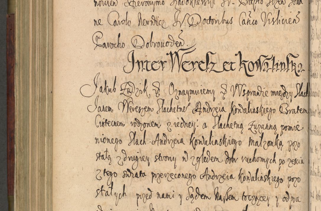 Zdjęcie nr 895 dla obiektu archiwalnego: Volumen IV. Acta saecularia episcopatus Cracoviensis annorum 1636 - 1641, tum et aliquot mensium secundi sub tempus R. D. Jacobi Zadzik, episcopi Cracoviensis, ducis Severiae conscripta