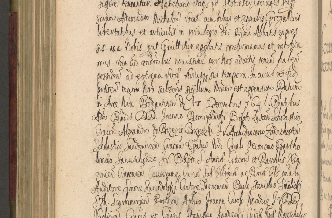 Zdjęcie nr 881 dla obiektu archiwalnego: Volumen IV. Acta saecularia episcopatus Cracoviensis annorum 1636 - 1641, tum et aliquot mensium secundi sub tempus R. D. Jacobi Zadzik, episcopi Cracoviensis, ducis Severiae conscripta