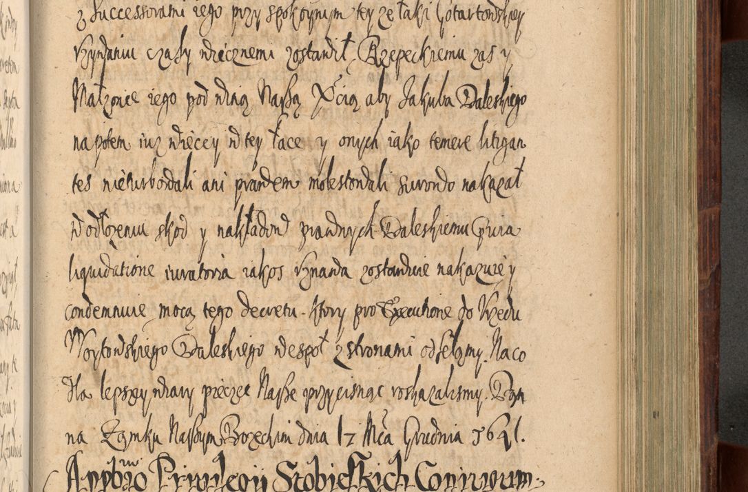 Zdjęcie nr 878 dla obiektu archiwalnego: Volumen IV. Acta saecularia episcopatus Cracoviensis annorum 1636 - 1641, tum et aliquot mensium secundi sub tempus R. D. Jacobi Zadzik, episcopi Cracoviensis, ducis Severiae conscripta