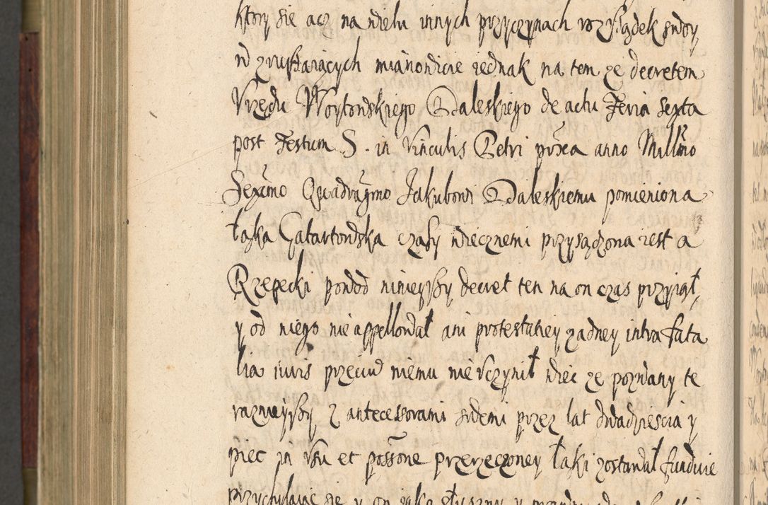 Zdjęcie nr 877 dla obiektu archiwalnego: Volumen IV. Acta saecularia episcopatus Cracoviensis annorum 1636 - 1641, tum et aliquot mensium secundi sub tempus R. D. Jacobi Zadzik, episcopi Cracoviensis, ducis Severiae conscripta