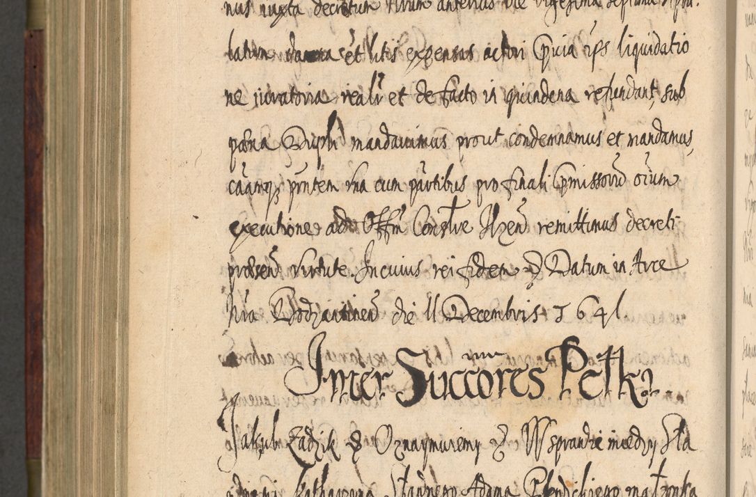 Zdjęcie nr 865 dla obiektu archiwalnego: Volumen IV. Acta saecularia episcopatus Cracoviensis annorum 1636 - 1641, tum et aliquot mensium secundi sub tempus R. D. Jacobi Zadzik, episcopi Cracoviensis, ducis Severiae conscripta