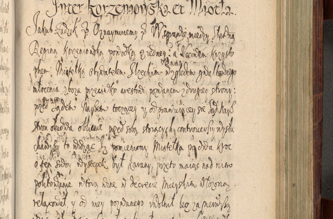 Zdjęcie nr 862 dla obiektu archiwalnego: Volumen IV. Acta saecularia episcopatus Cracoviensis annorum 1636 - 1641, tum et aliquot mensium secundi sub tempus R. D. Jacobi Zadzik, episcopi Cracoviensis, ducis Severiae conscripta