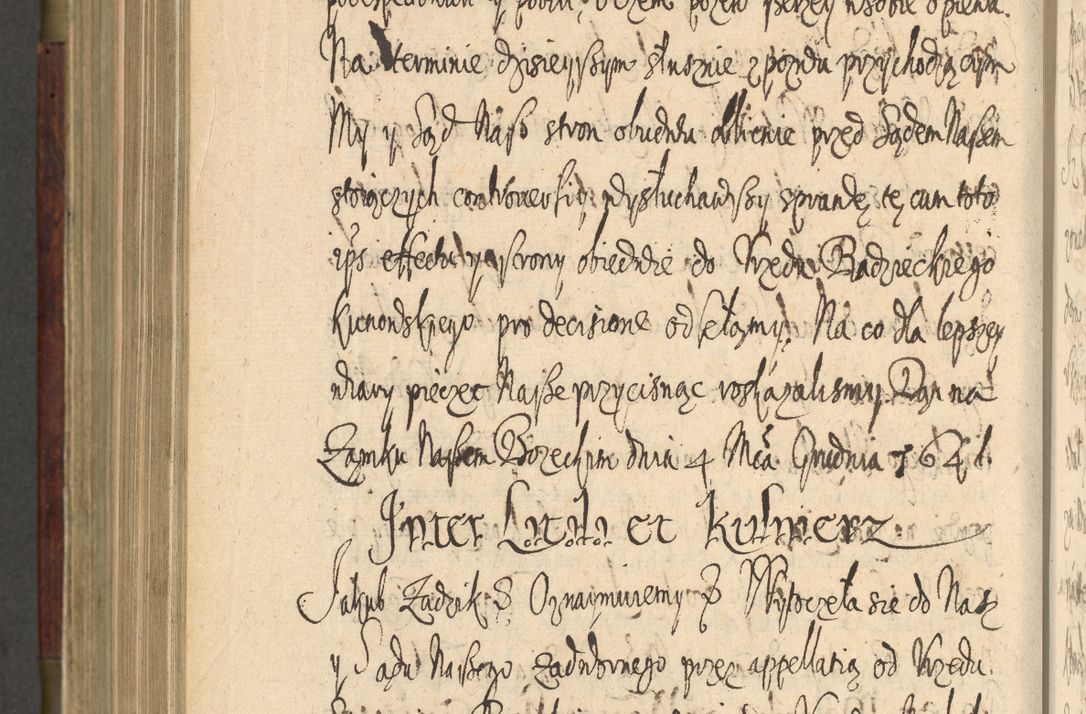 Zdjęcie nr 859 dla obiektu archiwalnego: Volumen IV. Acta saecularia episcopatus Cracoviensis annorum 1636 - 1641, tum et aliquot mensium secundi sub tempus R. D. Jacobi Zadzik, episcopi Cracoviensis, ducis Severiae conscripta
