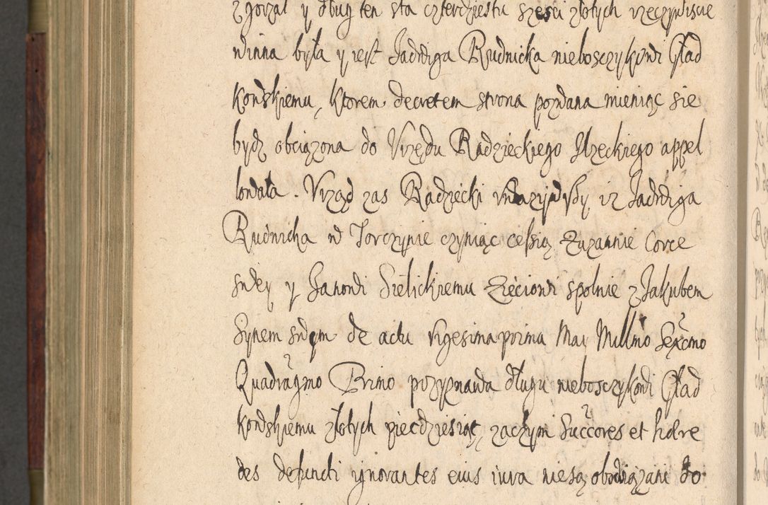 Zdjęcie nr 853 dla obiektu archiwalnego: Volumen IV. Acta saecularia episcopatus Cracoviensis annorum 1636 - 1641, tum et aliquot mensium secundi sub tempus R. D. Jacobi Zadzik, episcopi Cracoviensis, ducis Severiae conscripta