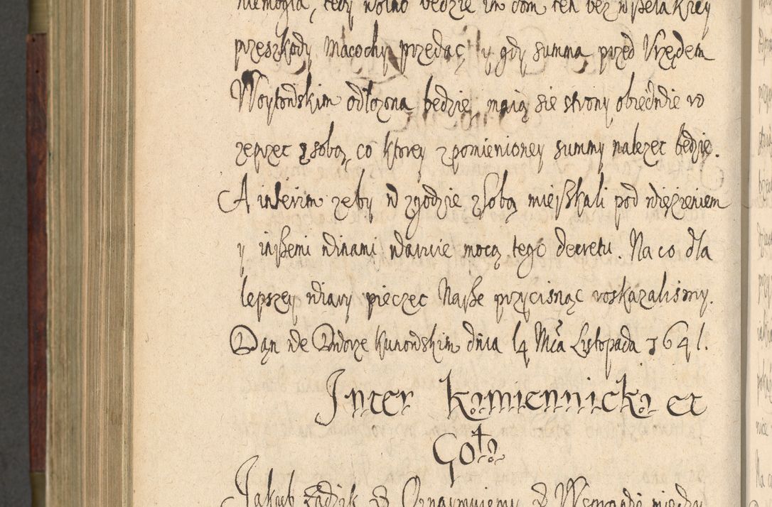 Zdjęcie nr 849 dla obiektu archiwalnego: Volumen IV. Acta saecularia episcopatus Cracoviensis annorum 1636 - 1641, tum et aliquot mensium secundi sub tempus R. D. Jacobi Zadzik, episcopi Cracoviensis, ducis Severiae conscripta