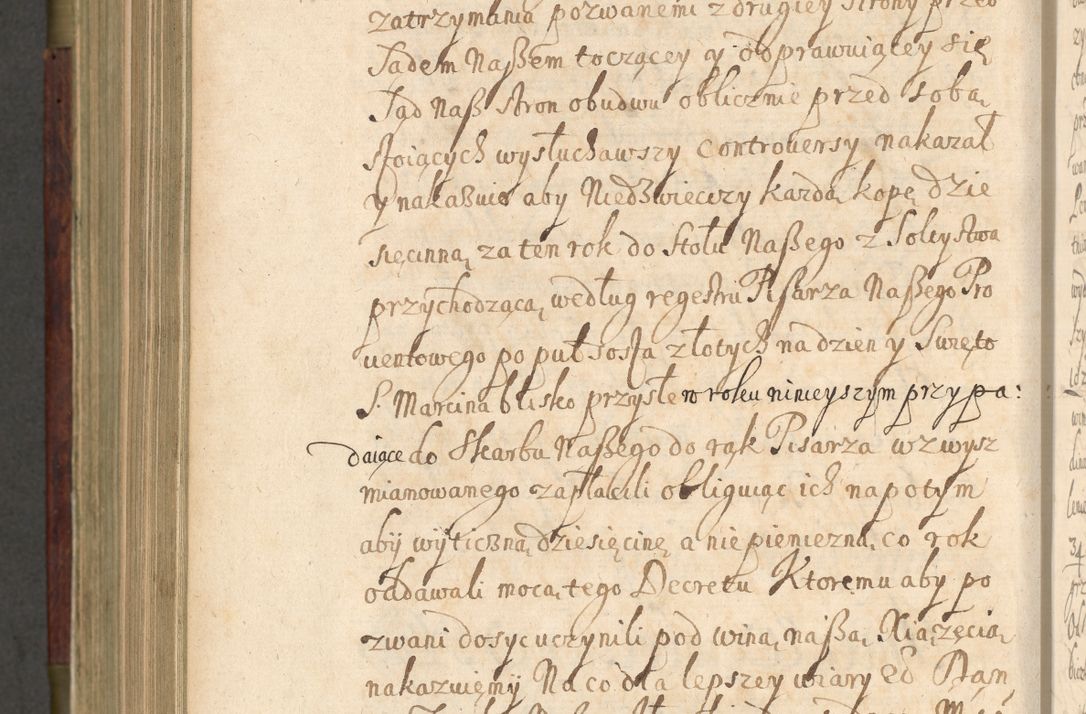 Zdjęcie nr 839 dla obiektu archiwalnego: Volumen IV. Acta saecularia episcopatus Cracoviensis annorum 1636 - 1641, tum et aliquot mensium secundi sub tempus R. D. Jacobi Zadzik, episcopi Cracoviensis, ducis Severiae conscripta