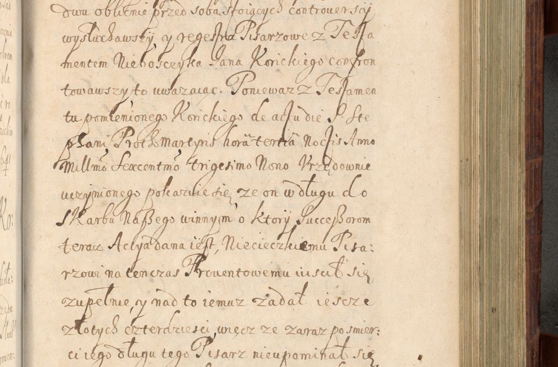 Zdjęcie nr 836 dla obiektu archiwalnego: Volumen IV. Acta saecularia episcopatus Cracoviensis annorum 1636 - 1641, tum et aliquot mensium secundi sub tempus R. D. Jacobi Zadzik, episcopi Cracoviensis, ducis Severiae conscripta