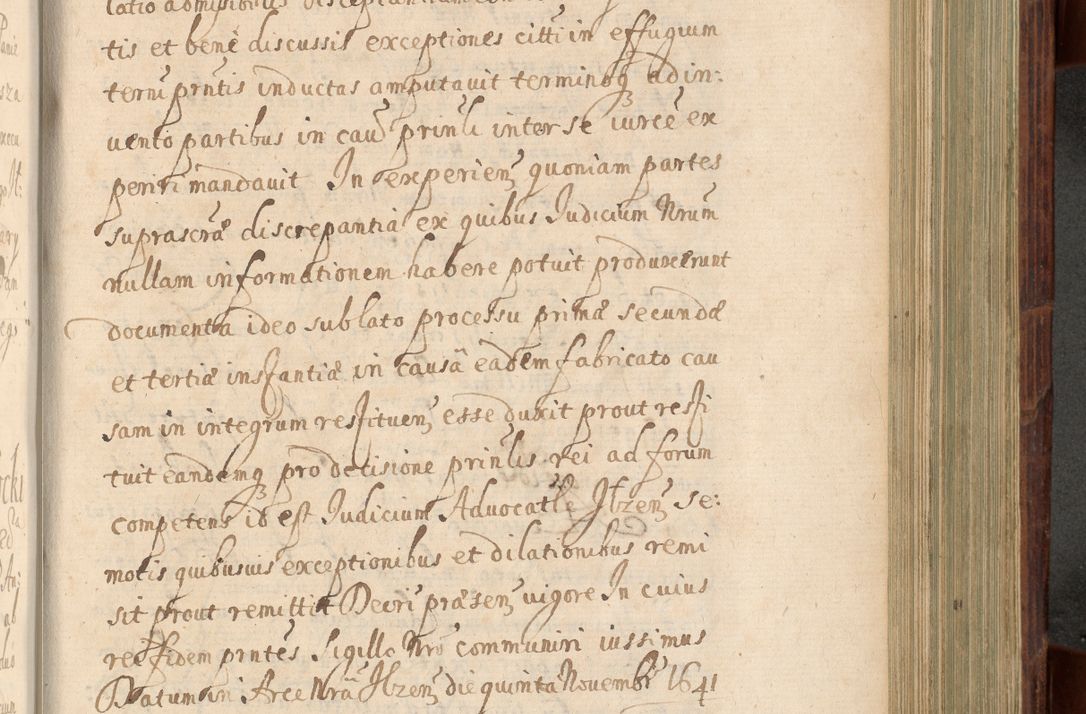 Zdjęcie nr 830 dla obiektu archiwalnego: Volumen IV. Acta saecularia episcopatus Cracoviensis annorum 1636 - 1641, tum et aliquot mensium secundi sub tempus R. D. Jacobi Zadzik, episcopi Cracoviensis, ducis Severiae conscripta