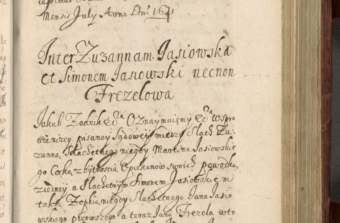 Zdjęcie nr 816 dla obiektu archiwalnego: Volumen IV. Acta saecularia episcopatus Cracoviensis annorum 1636 - 1641, tum et aliquot mensium secundi sub tempus R. D. Jacobi Zadzik, episcopi Cracoviensis, ducis Severiae conscripta