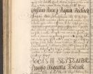 Zdjęcie nr 279 dla obiektu archiwalnego: Acta actorum, decretorum, sententiarum, constitutionum, cessionum, resignationum, confirmationum, erectionum, inscriptionum, testamentorum, quietationum, obligationum, et aliorum nec non sententiarum tam spiritualis, quam civilis fori coram R. D. Petro Gembicki, episcopi Cracoviensi, duce Severiae in anno 1643 et 1644 conscripta