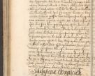 Zdjęcie nr 235 dla obiektu archiwalnego: Acta actorum, decretorum, sententiarum, constitutionum, cessionum, resignationum, confirmationum, erectionum, inscriptionum, testamentorum, quietationum, obligationum, et aliorum nec non sententiarum tam spiritualis, quam civilis fori coram R. D. Petro Gembicki, episcopi Cracoviensi, duce Severiae in anno 1643 et 1644 conscripta