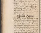 Zdjęcie nr 151 dla obiektu archiwalnego: Acta actorum, decretorum, sententiarum, constitutionum, cessionum, resignationum, confirmationum, erectionum, inscriptionum, testamentorum, quietationum, obligationum, et aliorum nec non sententiarum tam spiritualis, quam civilis fori coram R. D. Petro Gembicki, episcopi Cracoviensi, duce Severiae in anno 1643 et 1644 conscripta