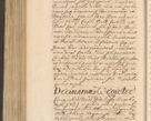 Zdjęcie nr 1233 dla obiektu archiwalnego: Acta actorum, decretorum, sententiarum, constitutionum, cessionum, resignationum, confirmationum, erectionum, inscriptionum, testamentorum, quietationum, obligationum, et aliorum nec non sententiarum tam spiritualis, quam civilis fori coram R. D. Petro Gembicki, episcopi Cracoviensi, duce Severiae in anno 1643 et 1644 conscripta