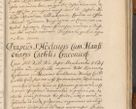 Zdjęcie nr 820 dla obiektu archiwalnego: Acta actorum, decretorum, sententiarum, constitutionum, cessionum, resignationum, confirmationum, erectionum, inscriptionum, testamentorum, quietationum, obligationum, et aliorum nec non sententiarum tam spiritualis, quam civilis fori coram R. D. Petro Gembicki, episcopi Cracoviensi, duce Severiae in anno 1643 et 1644 conscripta