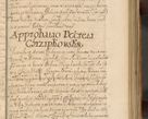 Zdjęcie nr 400 dla obiektu archiwalnego: Volumen II actorum episcopalium R. D. Petri Gembicki, episcopi Cracoviensis, locum tenente in dioecesi R. D. Alberto Lipnicki, canonico Cracoviensi post discessum R. D. Episcopi in Italiam et usque ad redditum eiusdem in Poloniam, videlicet a die 16 Novembris 1644 et per a. D. 1645 inchoative ad Septembrem. Horum videatur index ad finem huius voluminis