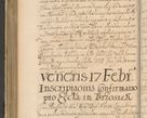 Zdjęcie nr 401 dla obiektu archiwalnego: Volumen II actorum episcopalium R. D. Petri Gembicki, episcopi Cracoviensis, locum tenente in dioecesi R. D. Alberto Lipnicki, canonico Cracoviensi post discessum R. D. Episcopi in Italiam et usque ad redditum eiusdem in Poloniam, videlicet a die 16 Novembris 1644 et per a. D. 1645 inchoative ad Septembrem. Horum videatur index ad finem huius voluminis