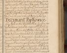 Zdjęcie nr 394 dla obiektu archiwalnego: Volumen II actorum episcopalium R. D. Petri Gembicki, episcopi Cracoviensis, locum tenente in dioecesi R. D. Alberto Lipnicki, canonico Cracoviensi post discessum R. D. Episcopi in Italiam et usque ad redditum eiusdem in Poloniam, videlicet a die 16 Novembris 1644 et per a. D. 1645 inchoative ad Septembrem. Horum videatur index ad finem huius voluminis