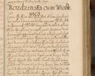 Zdjęcie nr 386 dla obiektu archiwalnego: Volumen II actorum episcopalium R. D. Petri Gembicki, episcopi Cracoviensis, locum tenente in dioecesi R. D. Alberto Lipnicki, canonico Cracoviensi post discessum R. D. Episcopi in Italiam et usque ad redditum eiusdem in Poloniam, videlicet a die 16 Novembris 1644 et per a. D. 1645 inchoative ad Septembrem. Horum videatur index ad finem huius voluminis
