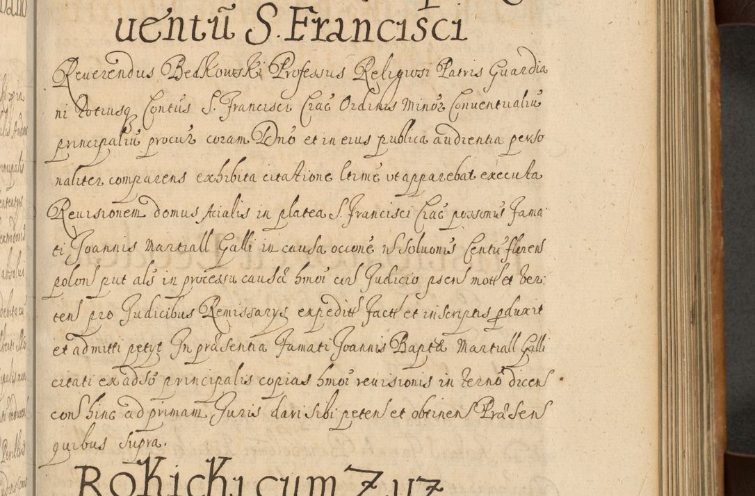 Zdjęcie nr 384 dla obiektu archiwalnego: Volumen II actorum episcopalium R. D. Petri Gembicki, episcopi Cracoviensis, locum tenente in dioecesi R. D. Alberto Lipnicki, canonico Cracoviensi post discessum R. D. Episcopi in Italiam et usque ad redditum eiusdem in Poloniam, videlicet a die 16 Novembris 1644 et per a. D. 1645 inchoative ad Septembrem. Horum videatur index ad finem huius voluminis