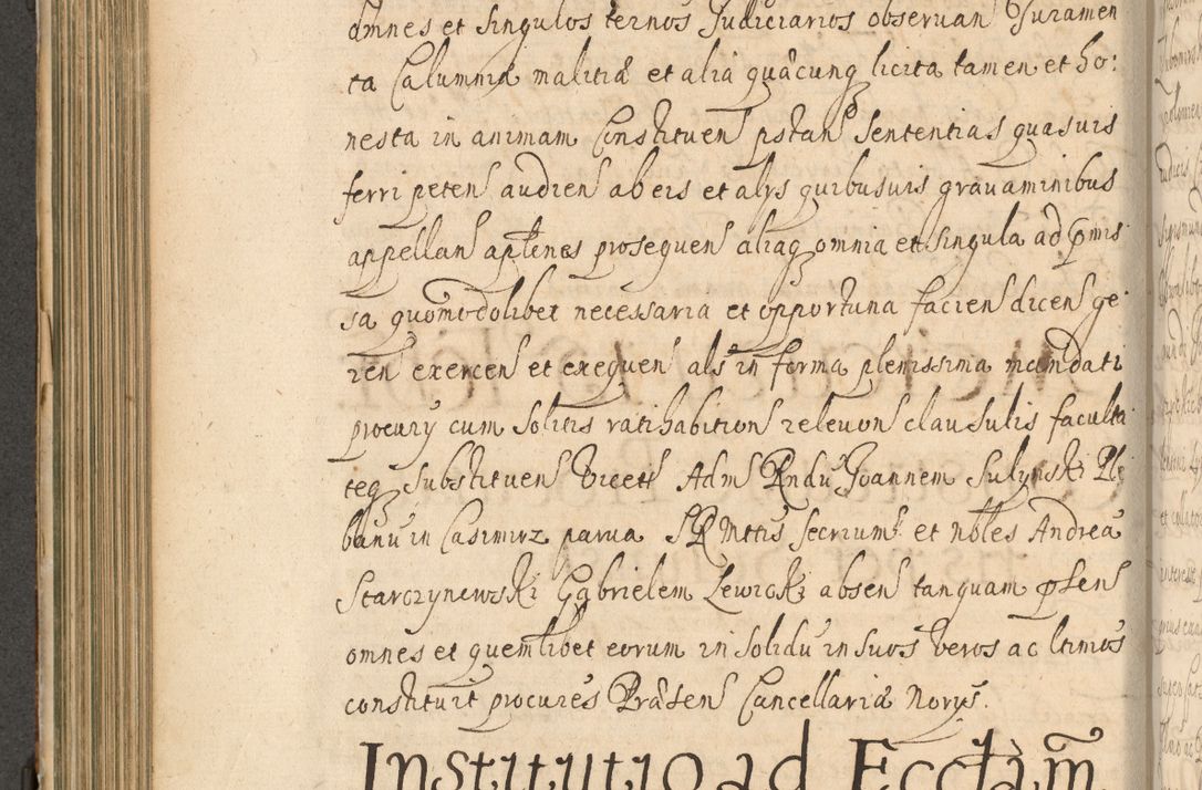 Zdjęcie nr 375 dla obiektu archiwalnego: Volumen II actorum episcopalium R. D. Petri Gembicki, episcopi Cracoviensis, locum tenente in dioecesi R. D. Alberto Lipnicki, canonico Cracoviensi post discessum R. D. Episcopi in Italiam et usque ad redditum eiusdem in Poloniam, videlicet a die 16 Novembris 1644 et per a. D. 1645 inchoative ad Septembrem. Horum videatur index ad finem huius voluminis