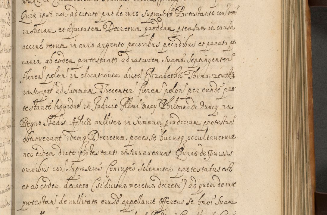 Zdjęcie nr 372 dla obiektu archiwalnego: Volumen II actorum episcopalium R. D. Petri Gembicki, episcopi Cracoviensis, locum tenente in dioecesi R. D. Alberto Lipnicki, canonico Cracoviensi post discessum R. D. Episcopi in Italiam et usque ad redditum eiusdem in Poloniam, videlicet a die 16 Novembris 1644 et per a. D. 1645 inchoative ad Septembrem. Horum videatur index ad finem huius voluminis