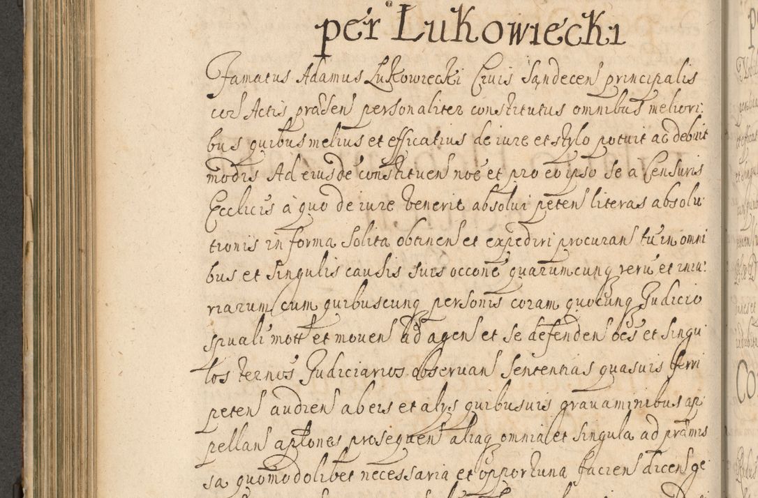 Zdjęcie nr 365 dla obiektu archiwalnego: Volumen II actorum episcopalium R. D. Petri Gembicki, episcopi Cracoviensis, locum tenente in dioecesi R. D. Alberto Lipnicki, canonico Cracoviensi post discessum R. D. Episcopi in Italiam et usque ad redditum eiusdem in Poloniam, videlicet a die 16 Novembris 1644 et per a. D. 1645 inchoative ad Septembrem. Horum videatur index ad finem huius voluminis