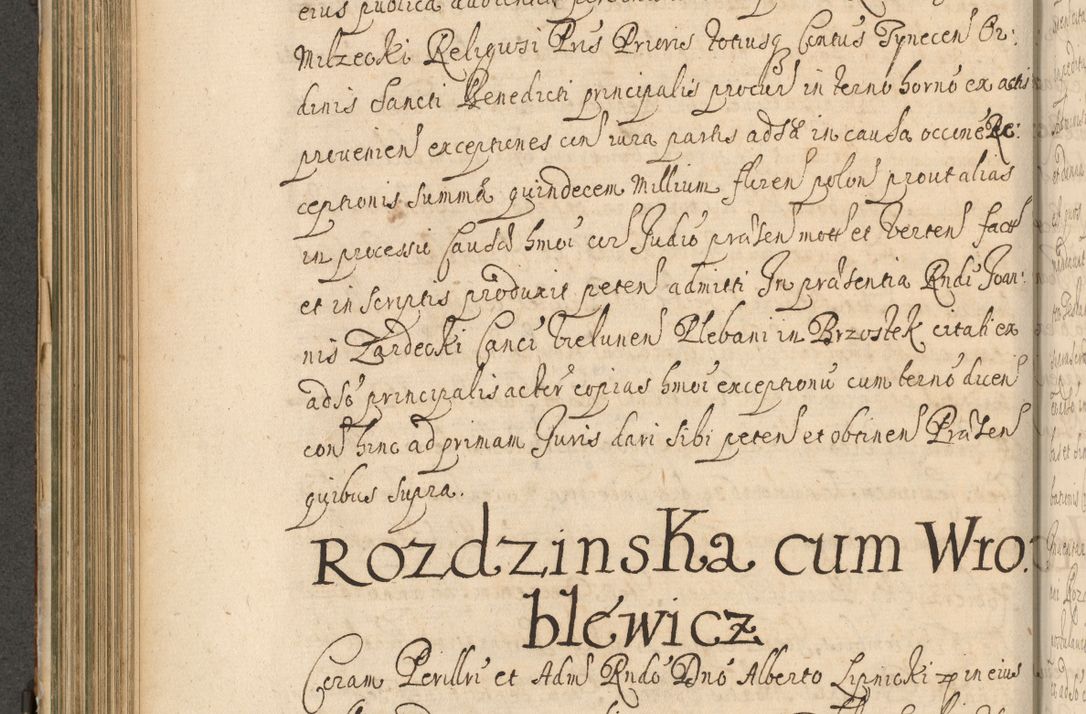 Zdjęcie nr 349 dla obiektu archiwalnego: Volumen II actorum episcopalium R. D. Petri Gembicki, episcopi Cracoviensis, locum tenente in dioecesi R. D. Alberto Lipnicki, canonico Cracoviensi post discessum R. D. Episcopi in Italiam et usque ad redditum eiusdem in Poloniam, videlicet a die 16 Novembris 1644 et per a. D. 1645 inchoative ad Septembrem. Horum videatur index ad finem huius voluminis